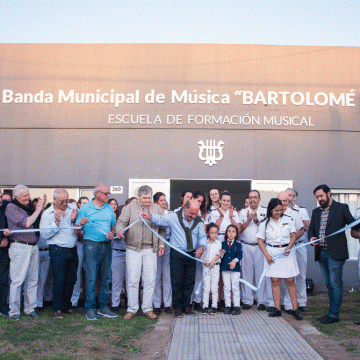 Coronel Suárez | La Banda Municipal de Música Bartolomé Meier inaugura su Escuela de Formación Musical