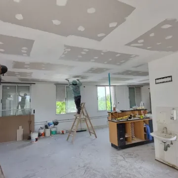 Rojas | avanzan las obras del sector de Hemodiálisis del Hospital Unzué