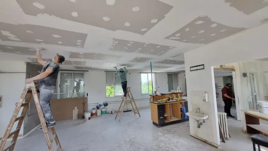 Rojas | avanzan las obras del sector de Hemodiálisis del Hospital Unzué