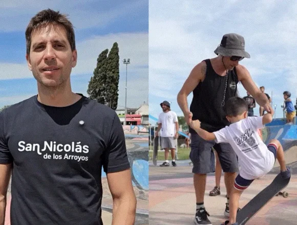 San Nicolás | Passaglia destacó la renovación del skatepark
