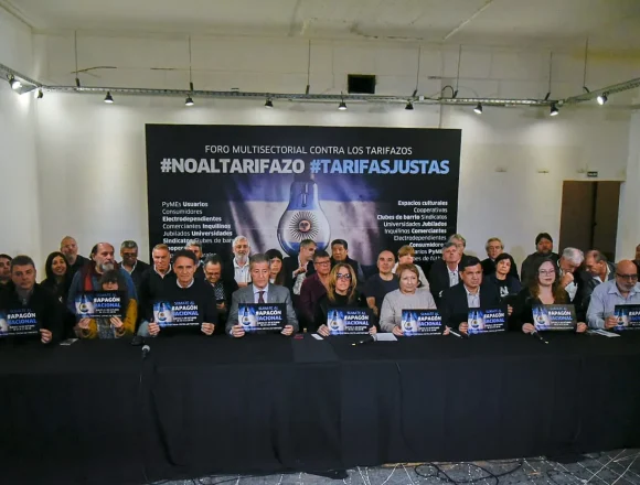 Convocan a un apagón nacional este 31 de octubre contra los aumentos de tarifas