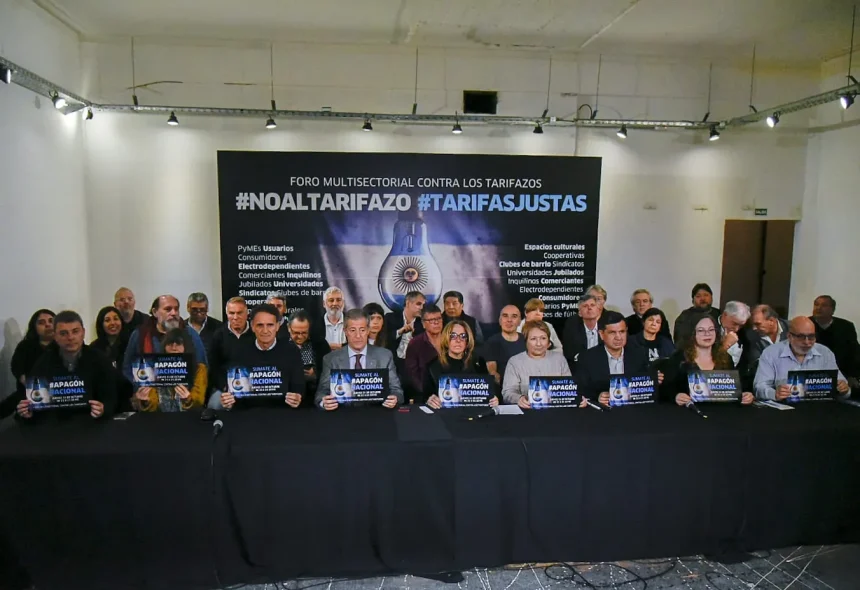 Convocan a un apagón nacional este 31 de octubre contra los aumentos de tarifas