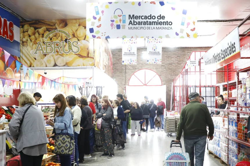 La Matanza | Espinoza inauguró nuevo Mercado de Abaratamiento en Laferrere con descuentos exclusivos