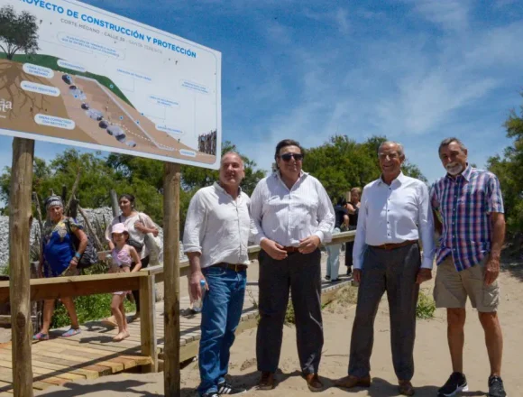 La Costa | De Jesús presentó un plan integral para preservar el frente marítimo