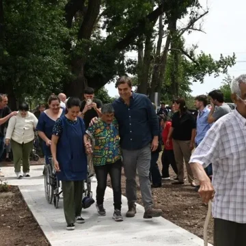 Luján | inauguraron un circuito aeróbico en el Hogar Granja Padre Varela