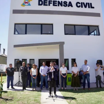 25 de Mayo | Inauguran nueva oficina de Defensa Civil y Sala de Primeros Auxilios