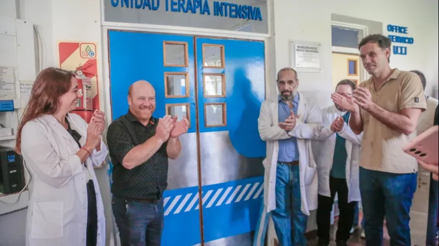 Mar Chiquita | Wischnivetzky inauguró la nueva Unidad de Terapia Intensiva en el Hospital Municipal