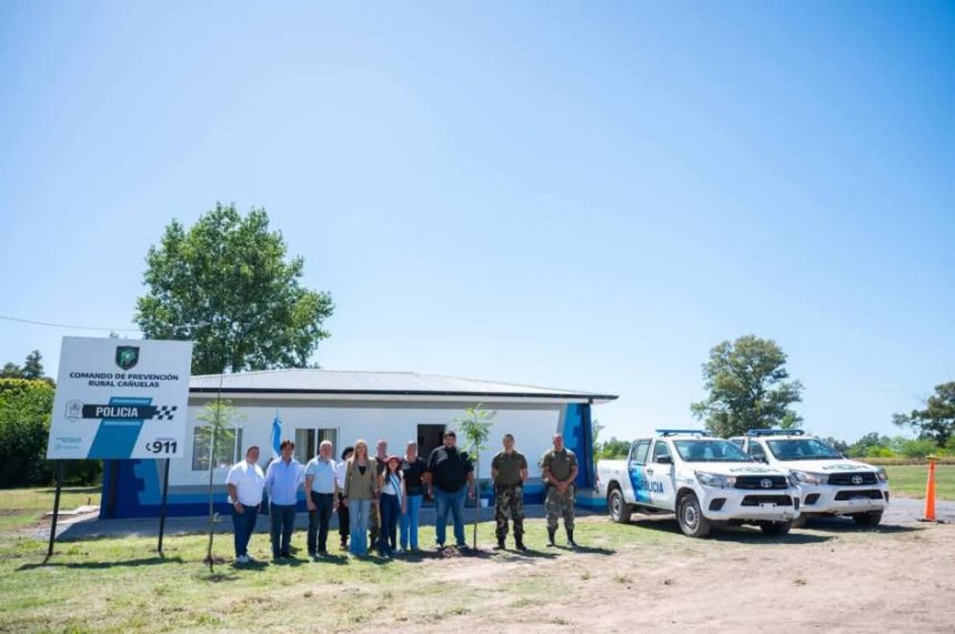 Cañuelas | Fassi inaugura un nuevo Comando de Prevención Rural en la Ruta 3