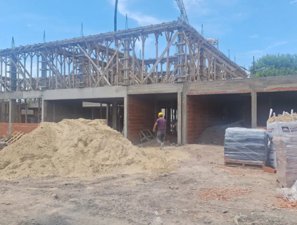 esc Presidente Perón | Cantero avanza con la contrucción del nuevo edificio de la Escuela Primaria Nº 10