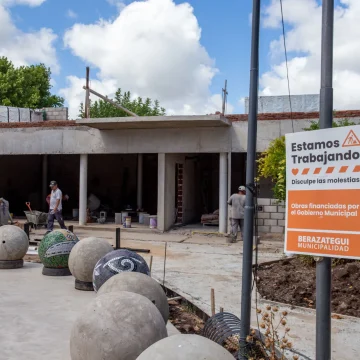 Berazategui | Avanza la ampliación del Complejo Cultural Municipal La Humanitaria