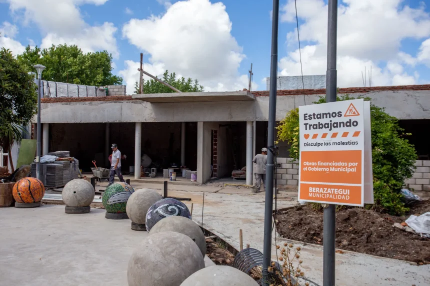 Berazategui | Avanza la ampliación del Complejo Cultural Municipal La Humanitaria
