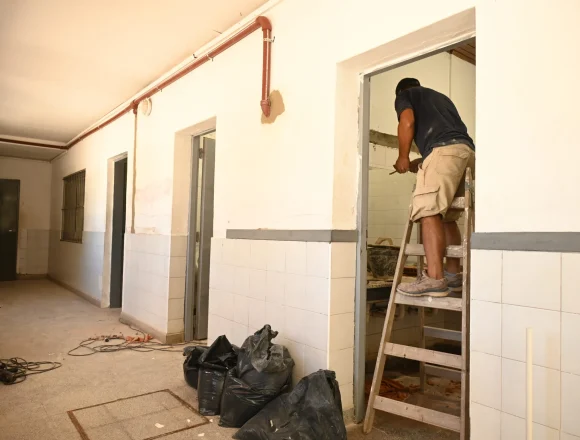 Luján | Avanzan las mejoras en las escuelas del distrito