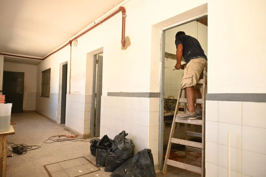 Luján | Avanzan las mejoras en las escuelas del distrito