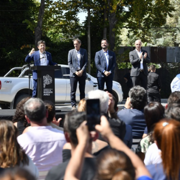 Escobar | Sujarchuk inauguró obras de ensanche y repavimentación en la Ruta Provincial N°26