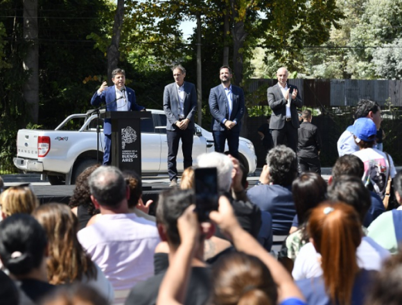 Escobar | Sujarchuk inauguró obras de ensanche y repavimentación en la Ruta Provincial N°26