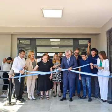 Tigre | Zamora inauguró la ampliación de la Escuela Secundaria N° 48
