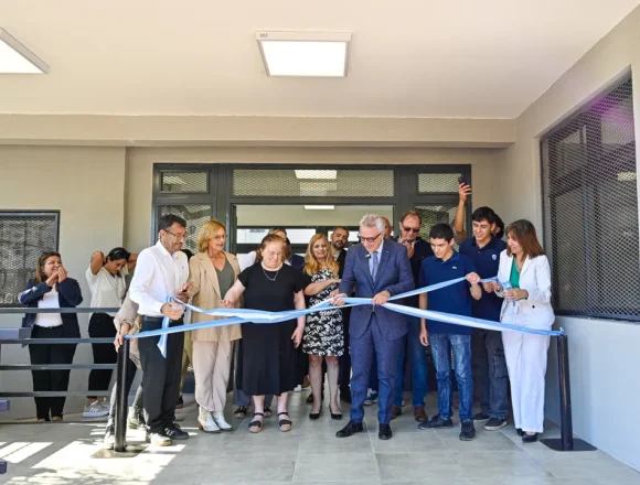 Tigre | Zamora inauguró la ampliación de la Escuela Secundaria N° 48