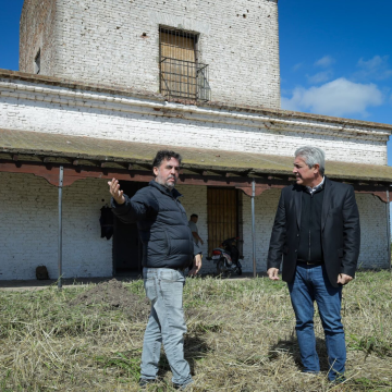 Pergamino | avanzan las obras de restauración del Reducto Fortificado