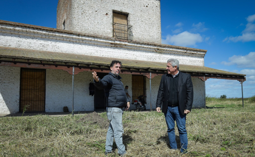 Pergamino | avanzan las obras de restauración del Reducto Fortificado
