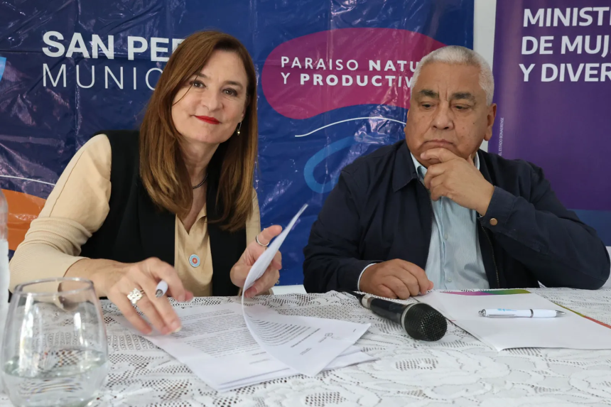 San Pedro | Salazar firmó la adhesión del Municipio al programa provincial “Comunidades Sin Violencias”