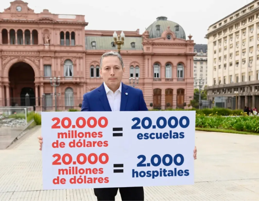 Esteban Echeverría | Fernando Gray criticó el préstamo con el FMI: “Podrían hacer miles de hospitales y escuelas en vez de sostener la timba financiera”