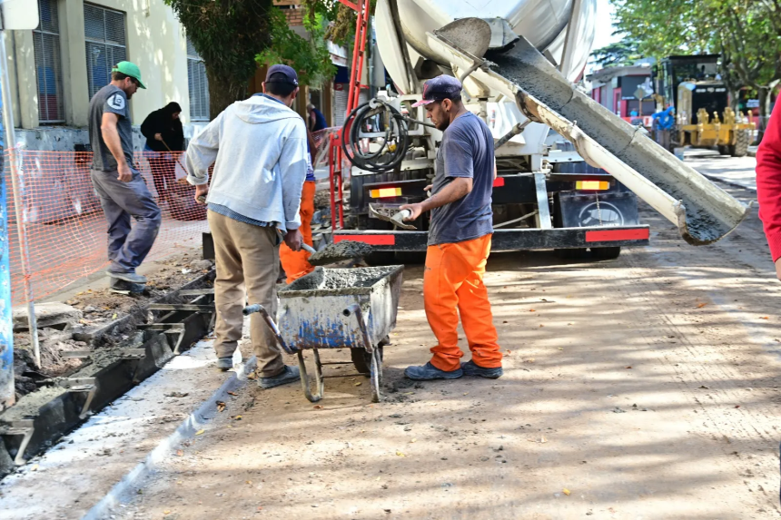 Escobar | Continúan las obras en el distrito con fondos municipales
