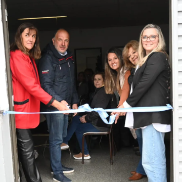 Tres Arroyos | se inauguró el playón de la Escuela N°48