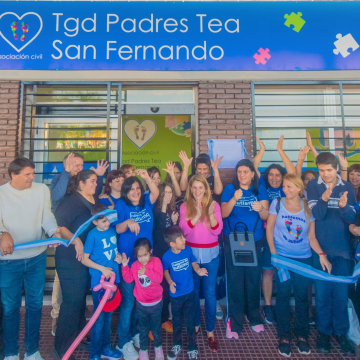 San Fernando | Se inauguró la “Casa TEA” para actividades con familias y personas con autismo