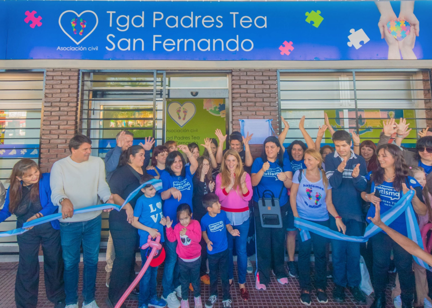 San Fernando | Se inauguró la “Casa TEA” para actividades con familias y personas con autismo