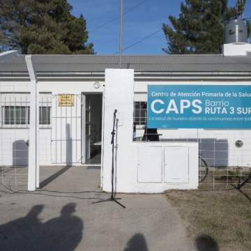 Tres Arroyos | Se inauguró la ampliación del CAPS Ruta 3 Sur