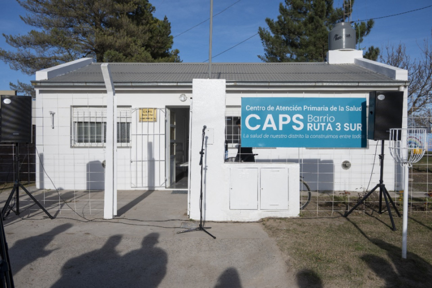 Tres Arroyos | Se inauguró la ampliación del CAPS Ruta 3 Sur