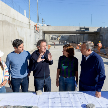 Almirante Brown | Cascallares y Katopodis supervisaron la puesta en valor de la Ruta 4