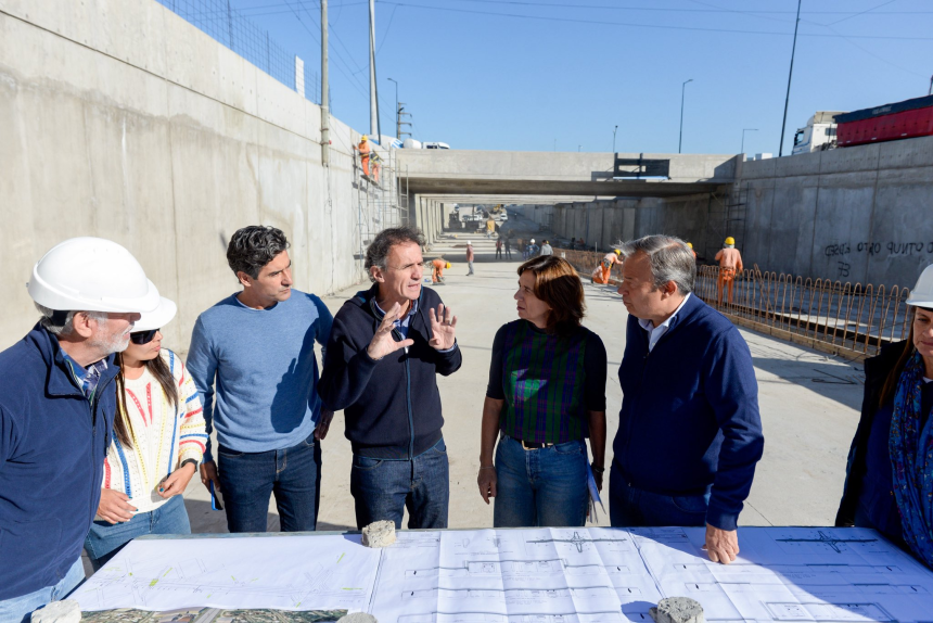 Almirante Brown | Cascallares y Katopodis supervisaron la puesta en valor de la Ruta 4