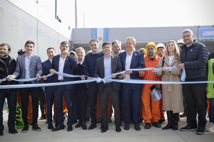 Almirante Brown | Se inauguró el nuevo viaducto «Papa Francisco» en la Ruta Provincial N°4