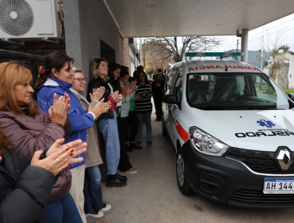 image San Pedro | El Hospital Municipal Dr. Emilio Ruffa incorporó una nueva unidad de traslado