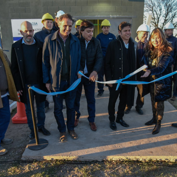 Daireaux | Se inauguró el nuevo gasoducto que potencia la red de gas natural