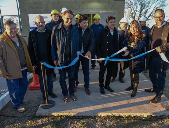 Daireaux | Se inauguró el nuevo gasoducto que potencia la red de gas natural