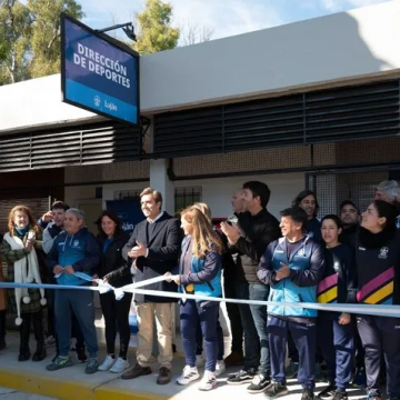 Luján | Fomentan el deporte y la cultura con nuevas obras en el distrito
