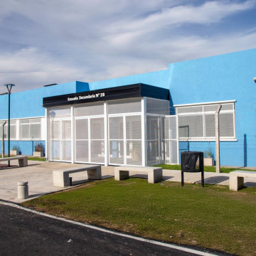 Pilar | Se inauguró el nuevo edificio de la Escuela Secundaria N° 28 «Héroes de Malvinas» de Villa Morra