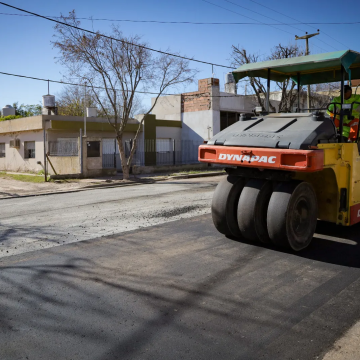 Pergamino | Inician obras clave en infraestructura urbana y avanzan en Seguridad Alimentaria Escolar