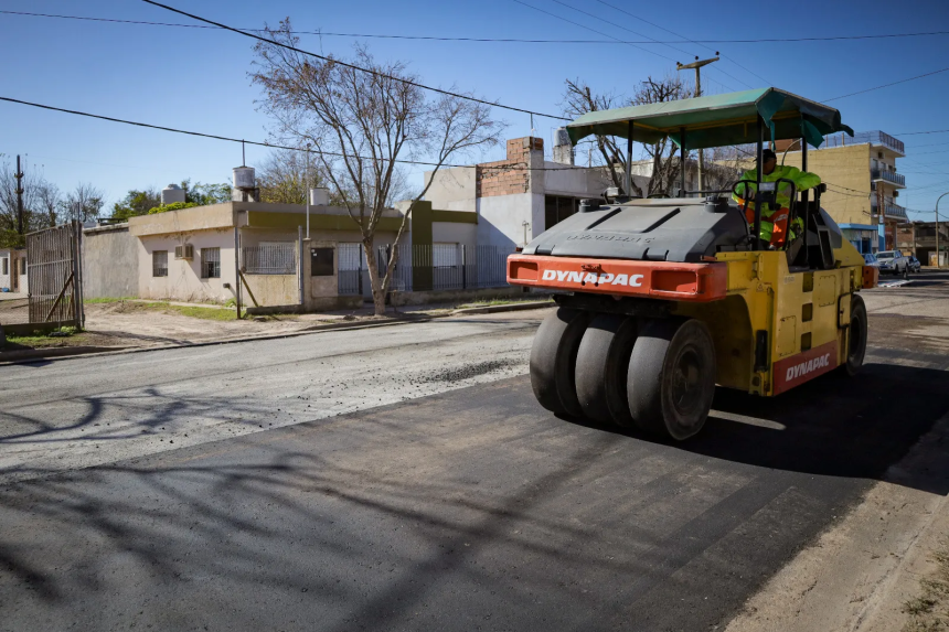 Pergamino | Inician obras clave en infraestructura urbana y avanzan en Seguridad Alimentaria Escolar