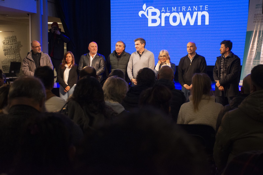 Almirante Brown | Lanzaron el Programa «Hacia un fútbol sin violencia»