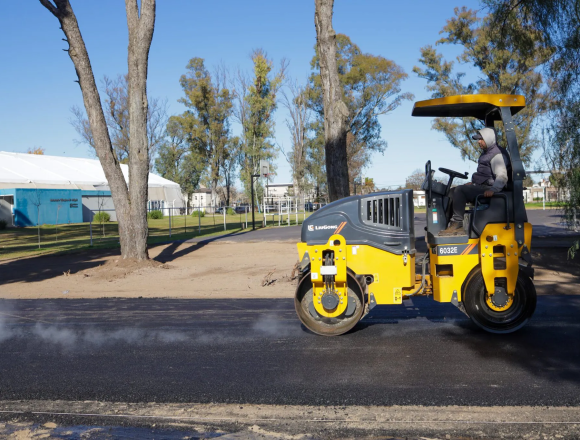 image Pergamino | Inician obras clave de desagües y transforman el Parque Municipal