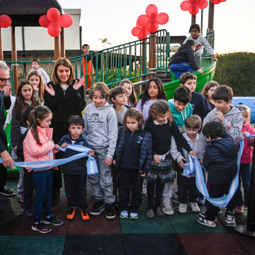 Tigre | Se inauguró la Plaza Los Teros en Nuevo Delta