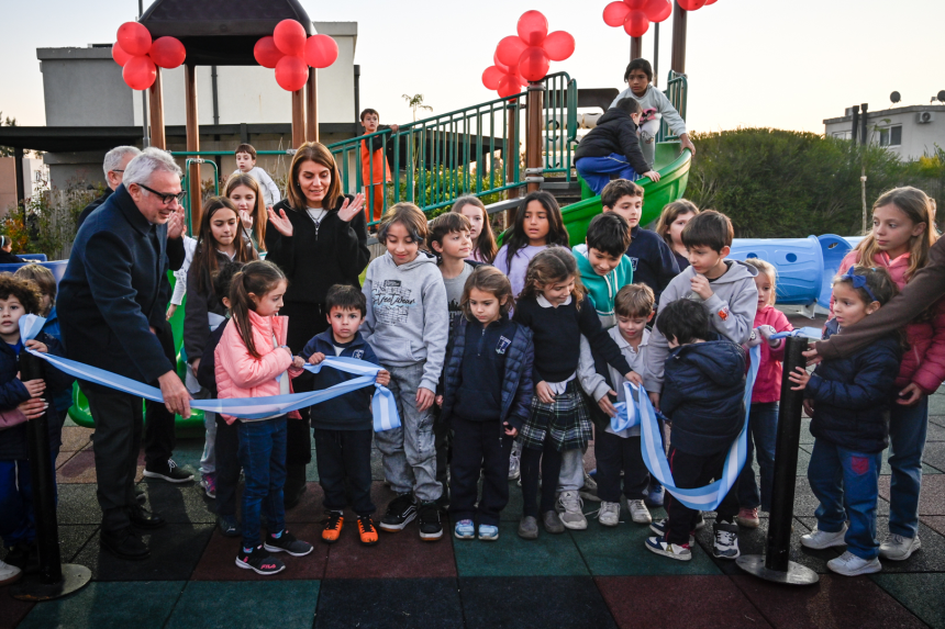 Tigre | Se inauguró la Plaza Los Teros en Nuevo Delta
