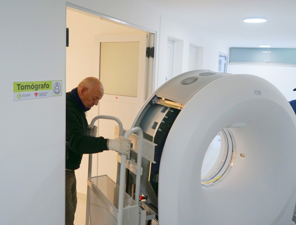 image Necochea | El Hospital Ferreyra recibió su tomógrafo de última generación