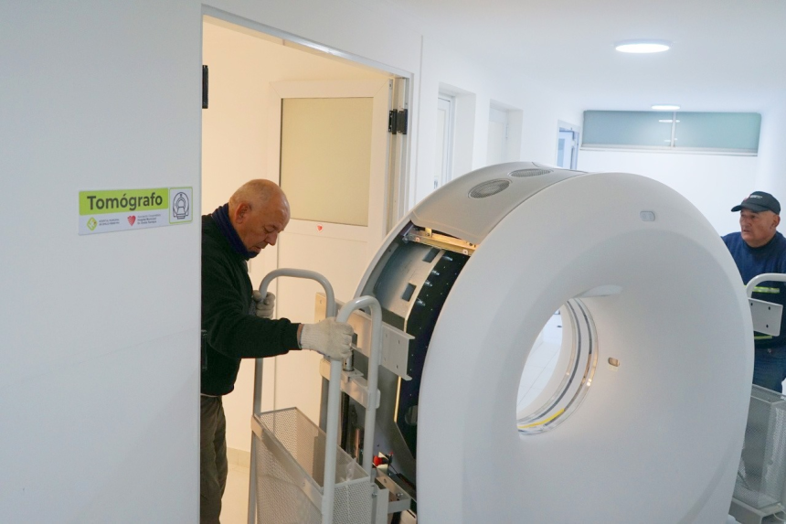 Necochea | El Hospital Ferreyra recibió su tomógrafo de última generación