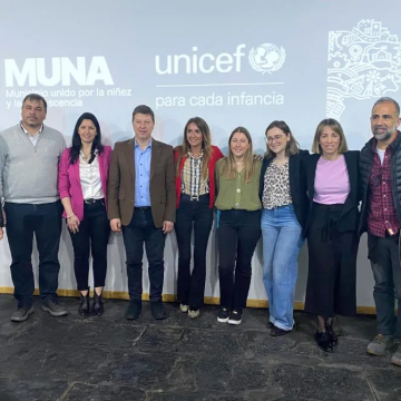 Villarino será reconocido por UNICEF por su compromiso con la niñez y adolescencia