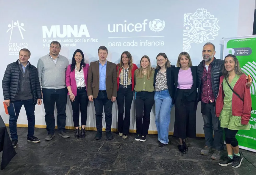 Villarino será reconocido por UNICEF por su compromiso con la niñez y adolescencia