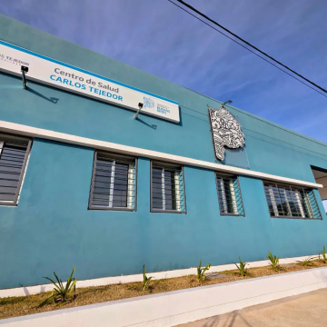 Carlos Tejedor | Se inauguró el nuevo CAPS en el barrio Néstor Kirchner